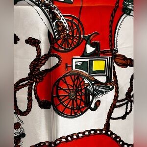 SCARF | Satin Fabric | Stagecoach | Western